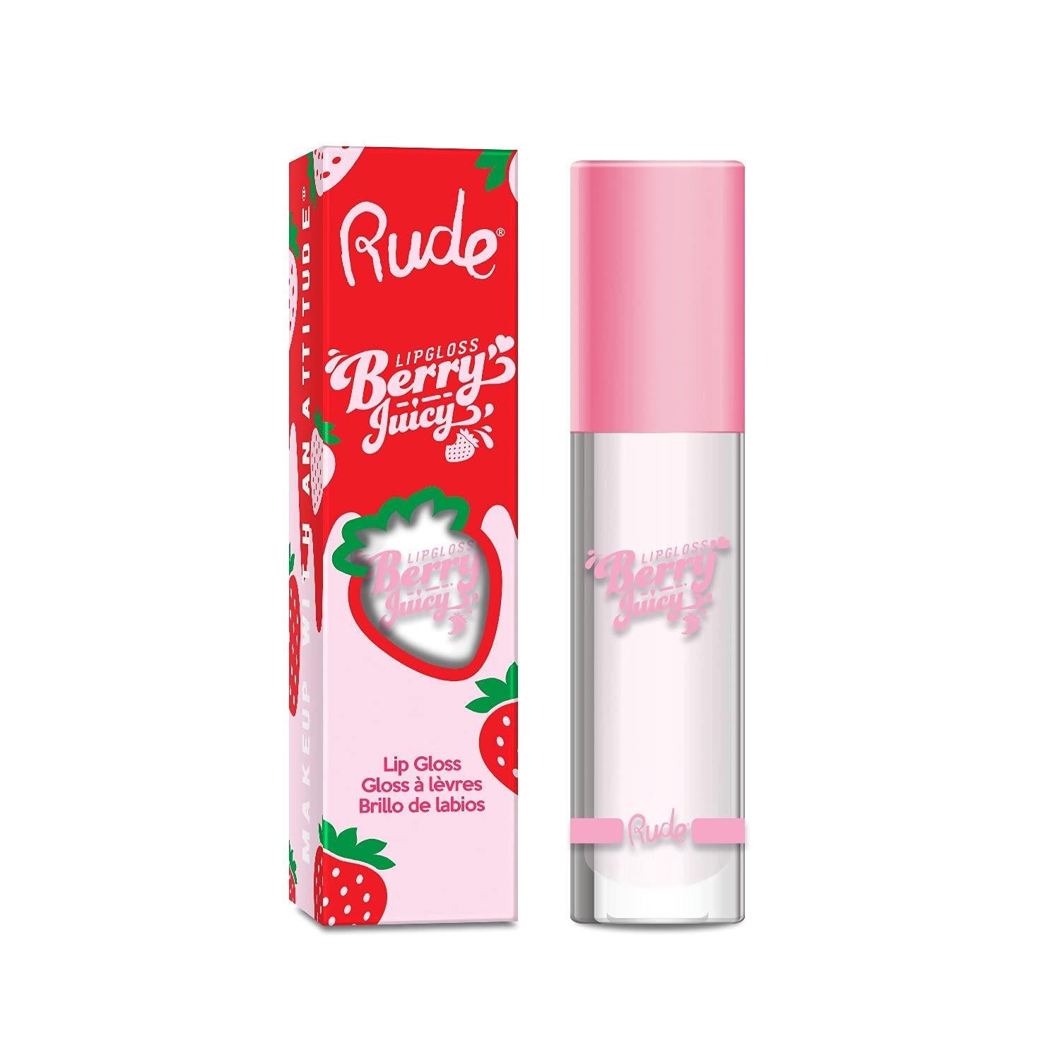 Rude - Berry Juicy Lip Gloss - Pure