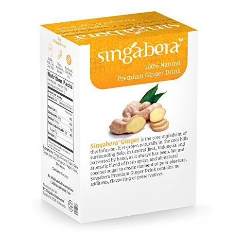 Singabera Ginger Drink Original Flavor (Pack of 3) 5.1oz