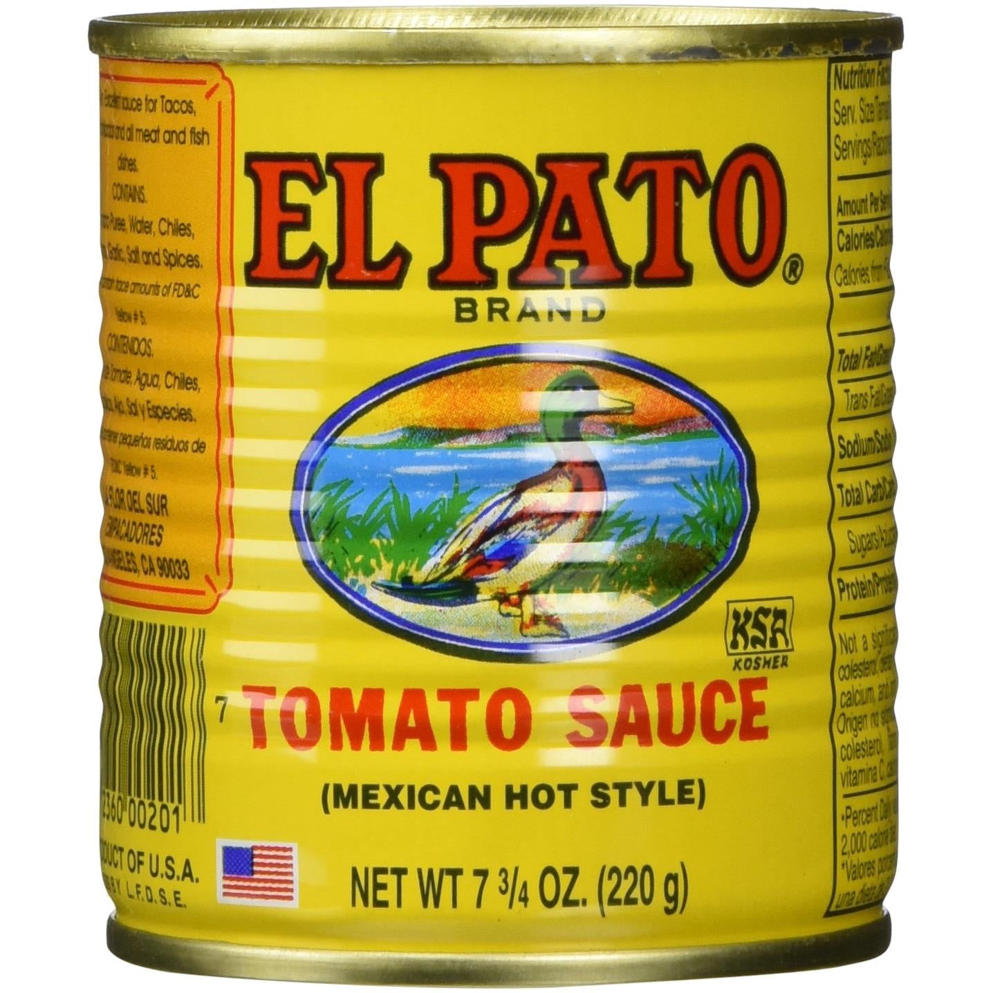 El Pato Tomato Sauce Mexican Hot Style - 7.75 oz