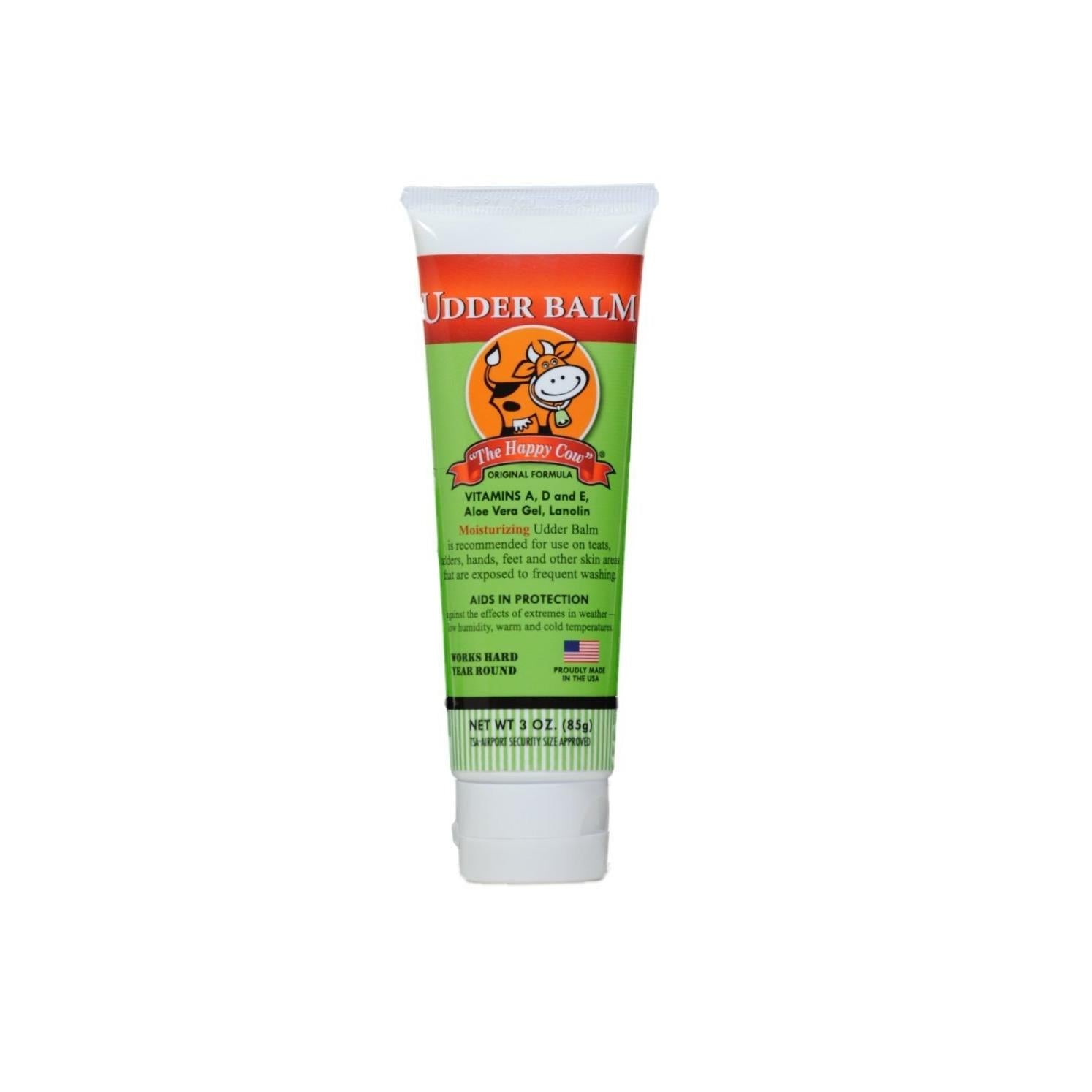 The Happy Cow Moisturizing Udder Balm - 3 ounce tube