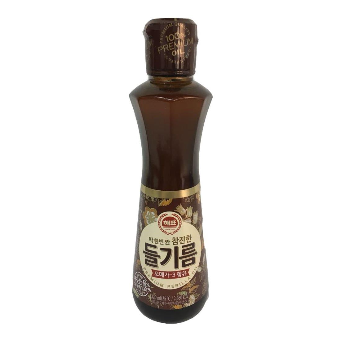 [SAJO] Korean Food Perilla oil / (10.8 fl oz / 320ml)
