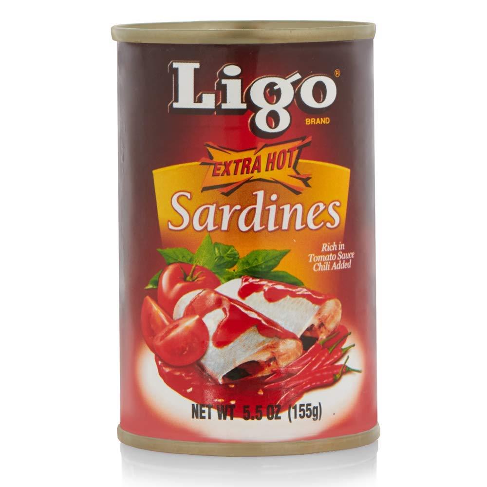 Ligo Sardines in Tomato Sauce (6 Pack, Total of 930g)