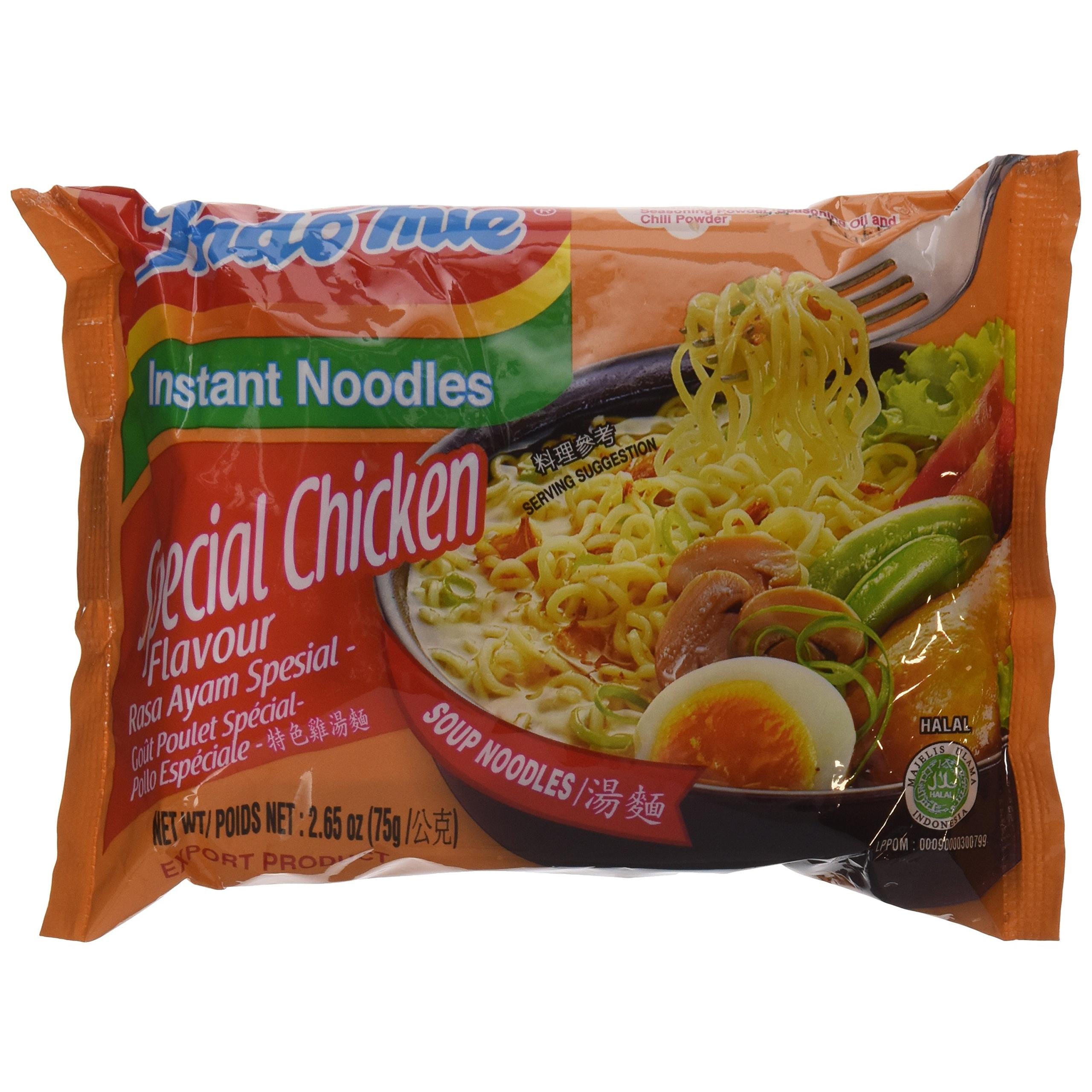 Indomie Instant Noodles Soup Special Chicken Flavor for 10 Bags