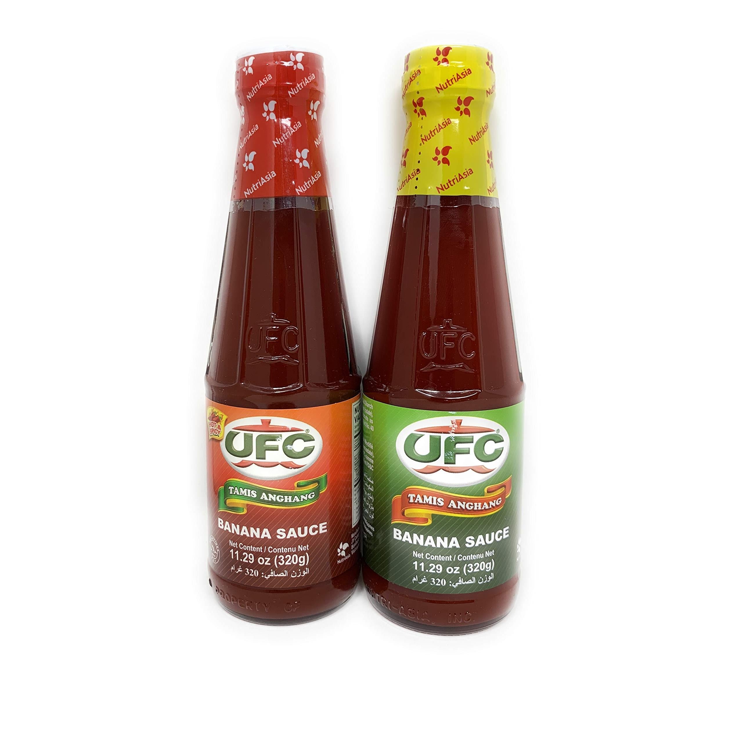 UFC Tamis Anghang Banana Sauce Bundle - Hot & Spicy, Regular, Small 2 Pack