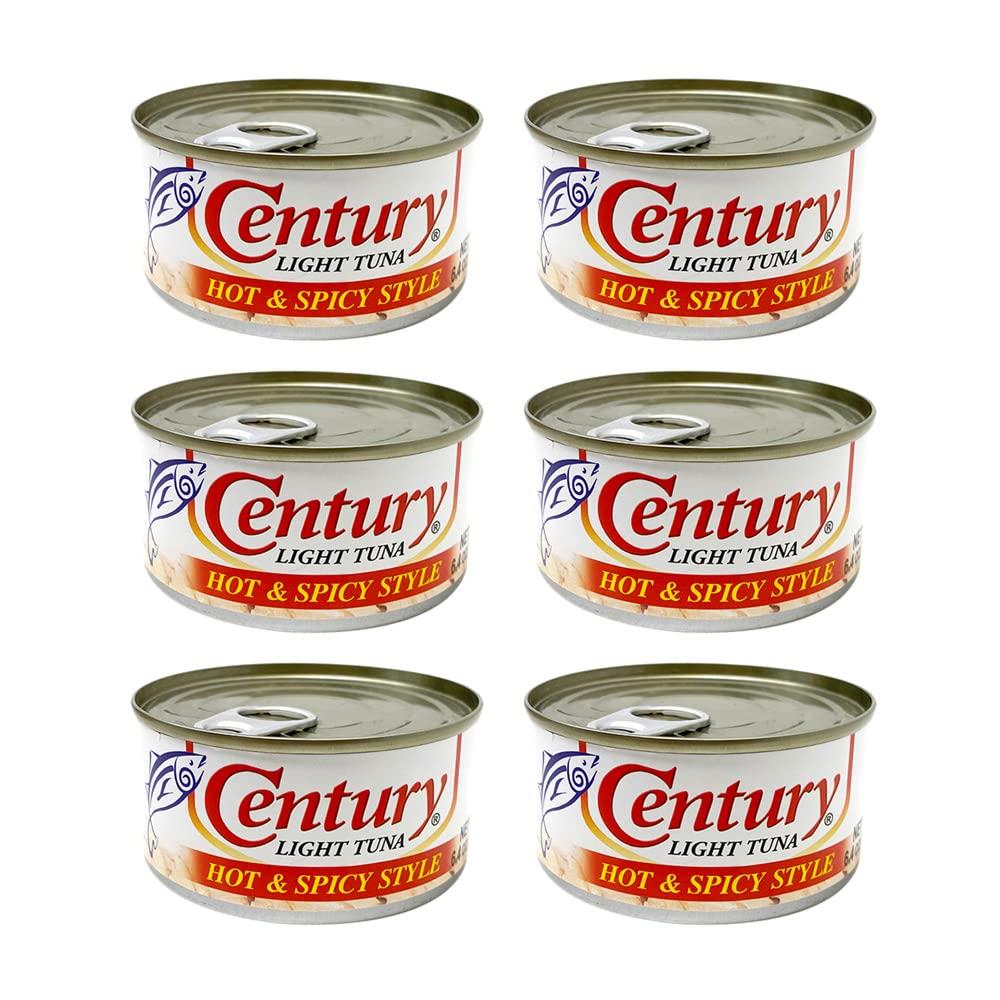 Century Tuna Flakes Hot & Spicy 180g, 6 Pack