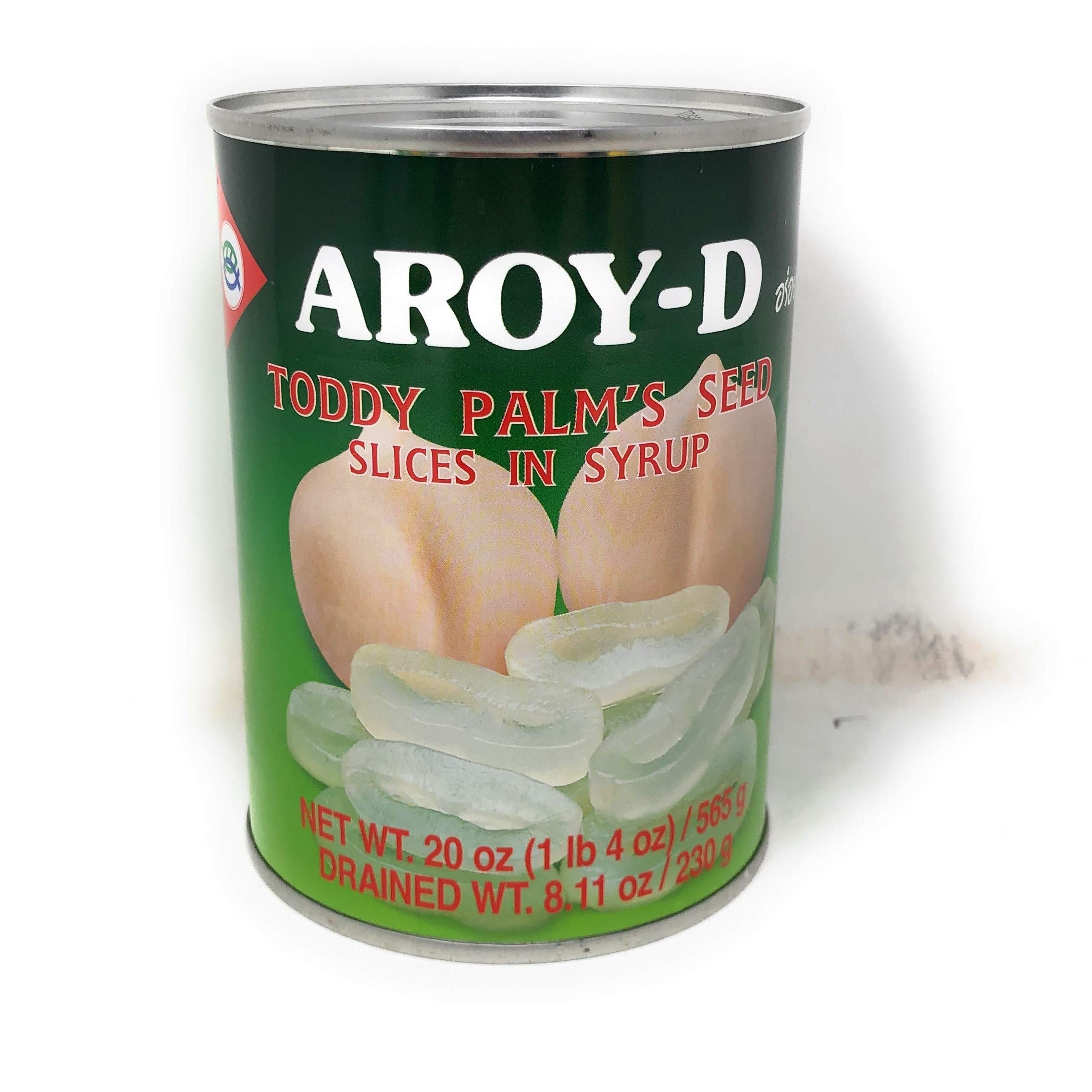 Aroy-D Palms Seed Slices In Heavy Syrup, 20oz (565g)