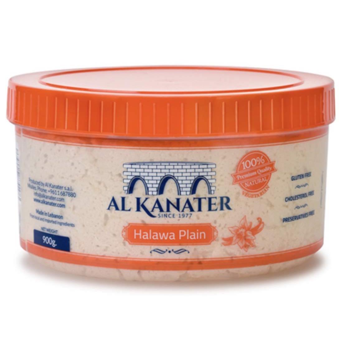 Alkanater Halawa, Sesame Candy (Plain, 2 LB) Pack of 2