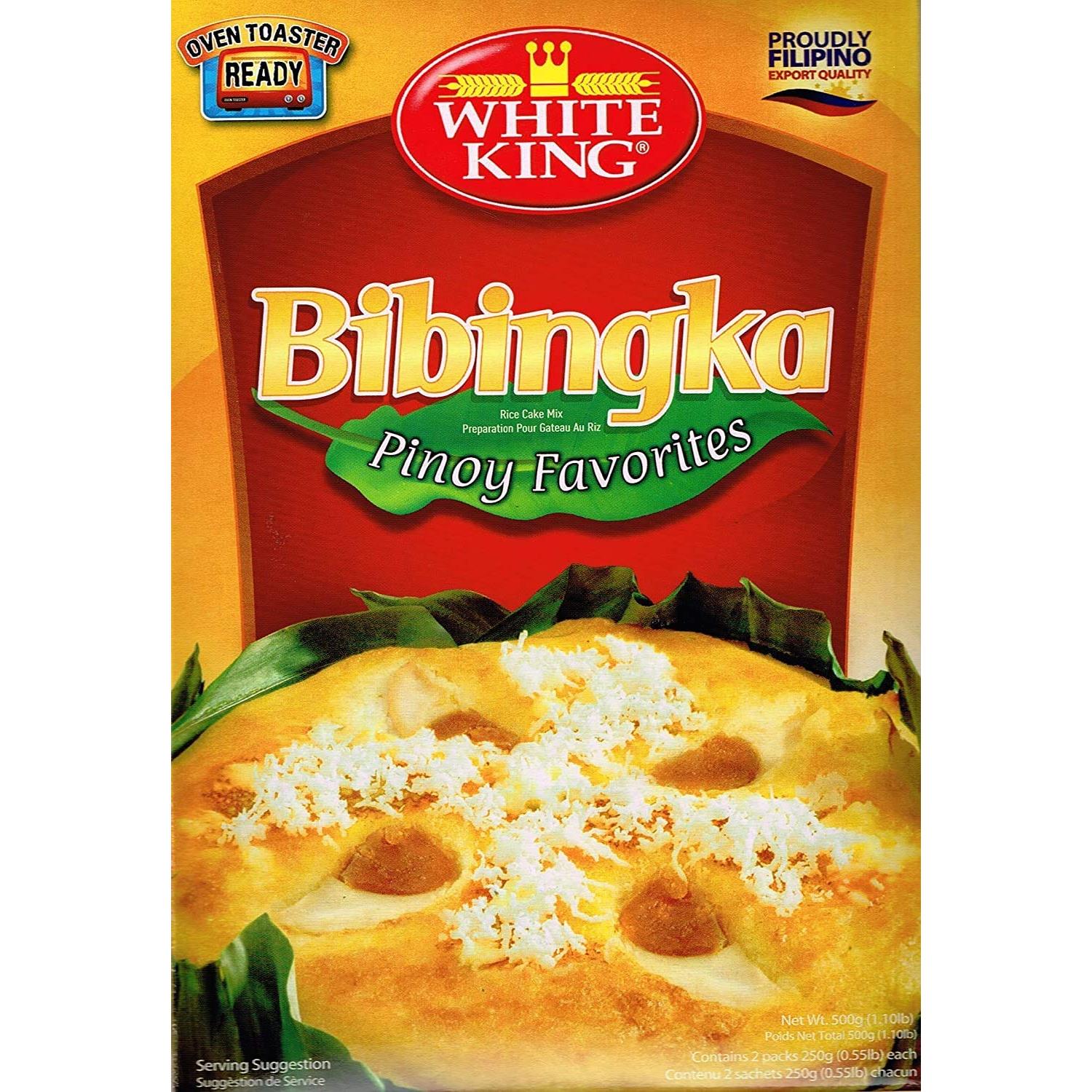 White King Bibingka Rice Cake mix - 500g box (Pack of 2)
