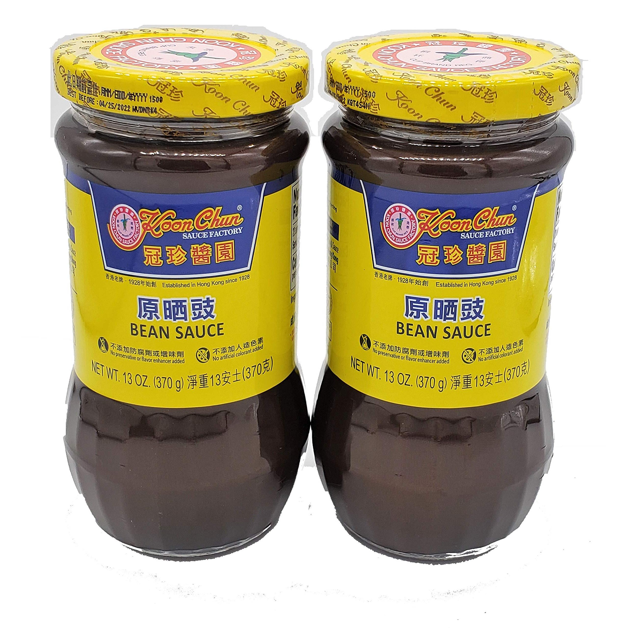 Koon Chun Bean Sauce | Spring Roll Sauce | Chinese Dipping Sauce | 13-Ounce Jars (Pack of 2)