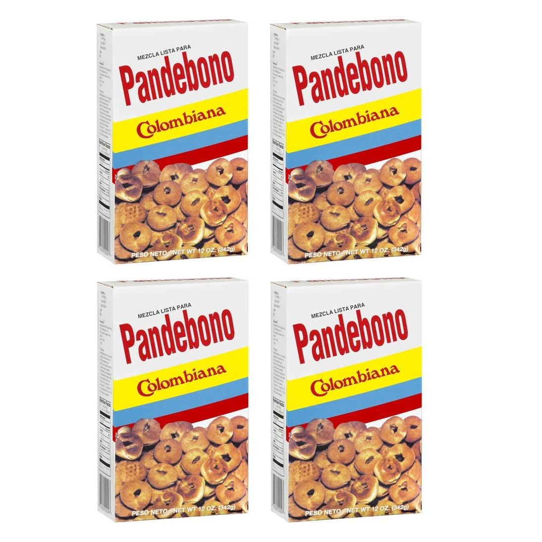 Colombiana, Pandebono 342 grs. / 12 Ounce - 4 Pack.