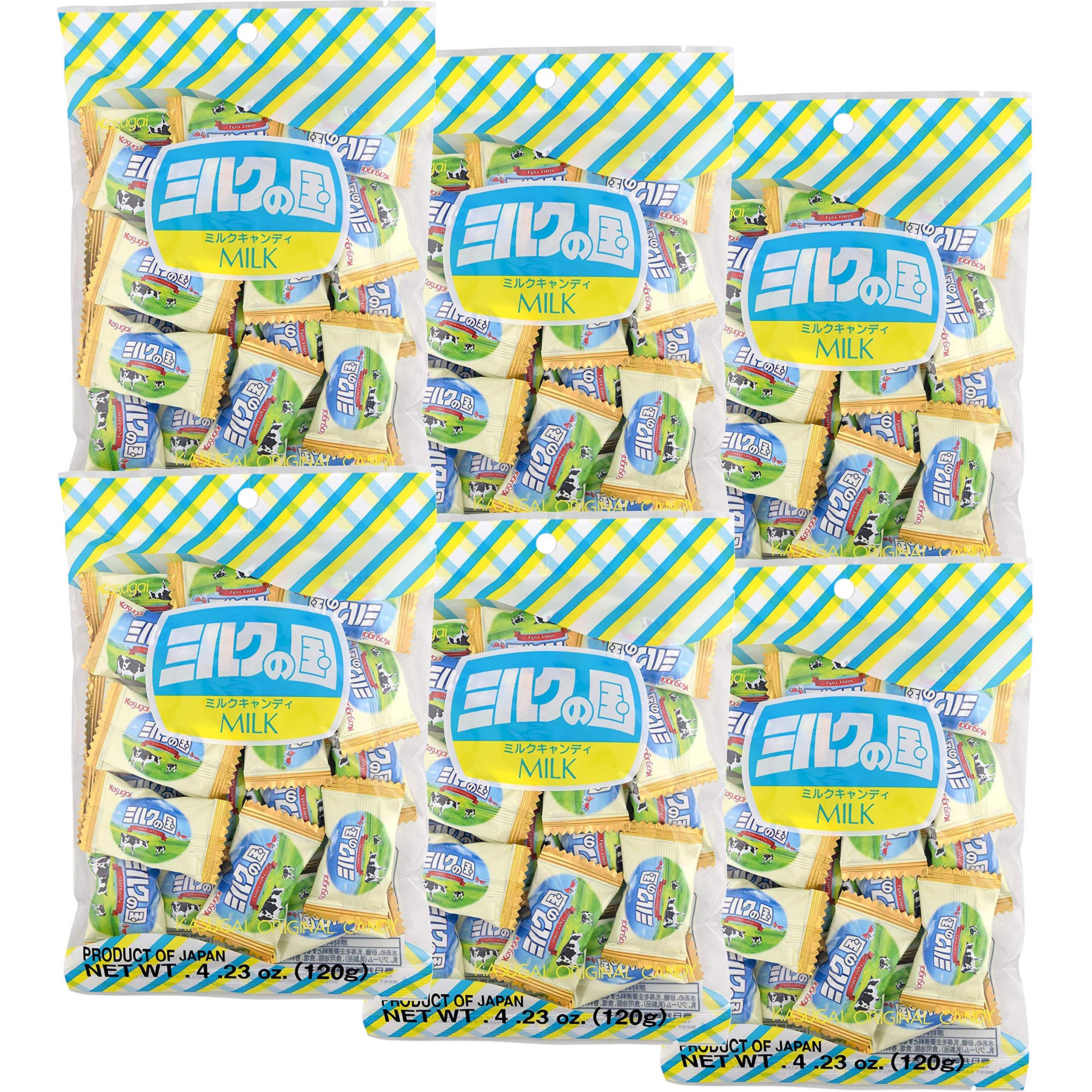 Kasugai Milk no Kuni Candy 4.23oz (6 Pack)