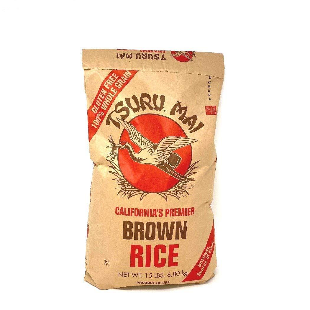 Tsuru Mai Premier Brown Rice Gluten Free, 15 lbs