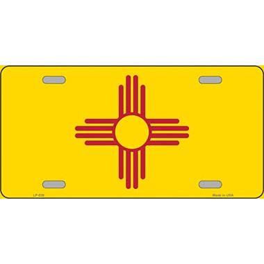 New Mexico State Flag Metal Novelty License Plate Tag LP-526