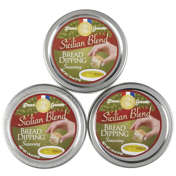 Dean Jacobs Sicilian Bread Dipping Tin, 1.8 oz, 3 pk – eSaving Shop