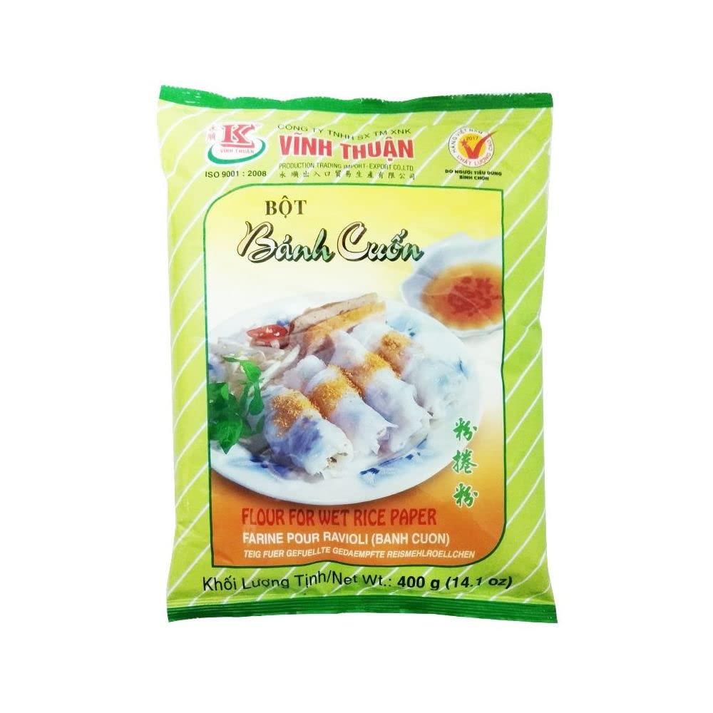 Flour for rice paper (Bot Banh Cuon) - 14 Oz (3 packs)
