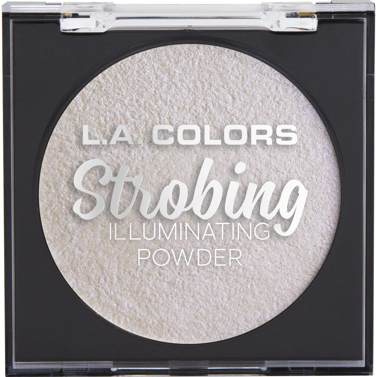 L.A. COLORS Strobing Illuminating Powder, Iridescent Pearl, 1 Ounce