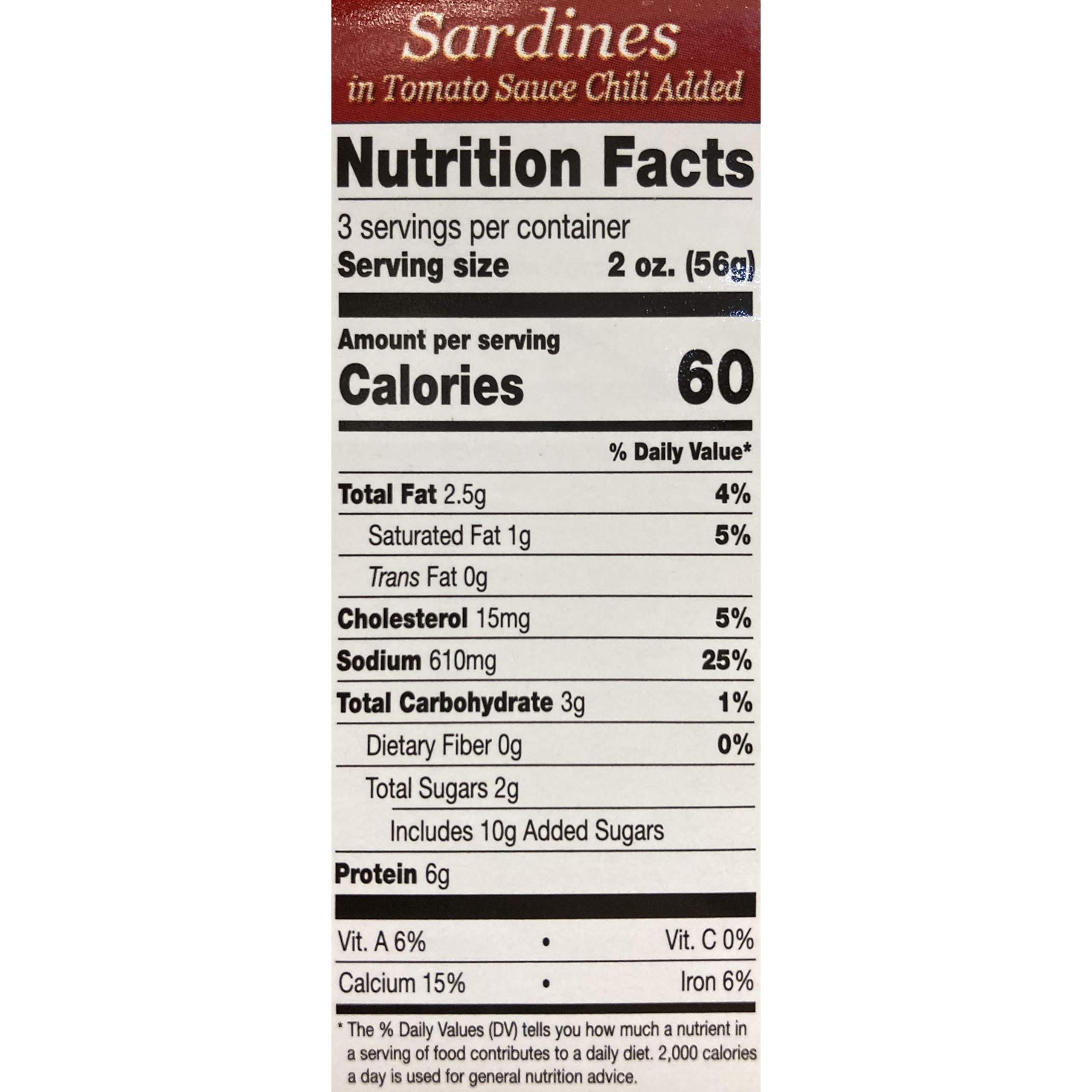 Ligo Sardine Bundle, 3 Cans Sardines in Tomato Sauce, 3 Cans Sardines in Tomato Sauce with Chili Added, [Pack of 6 Cans]