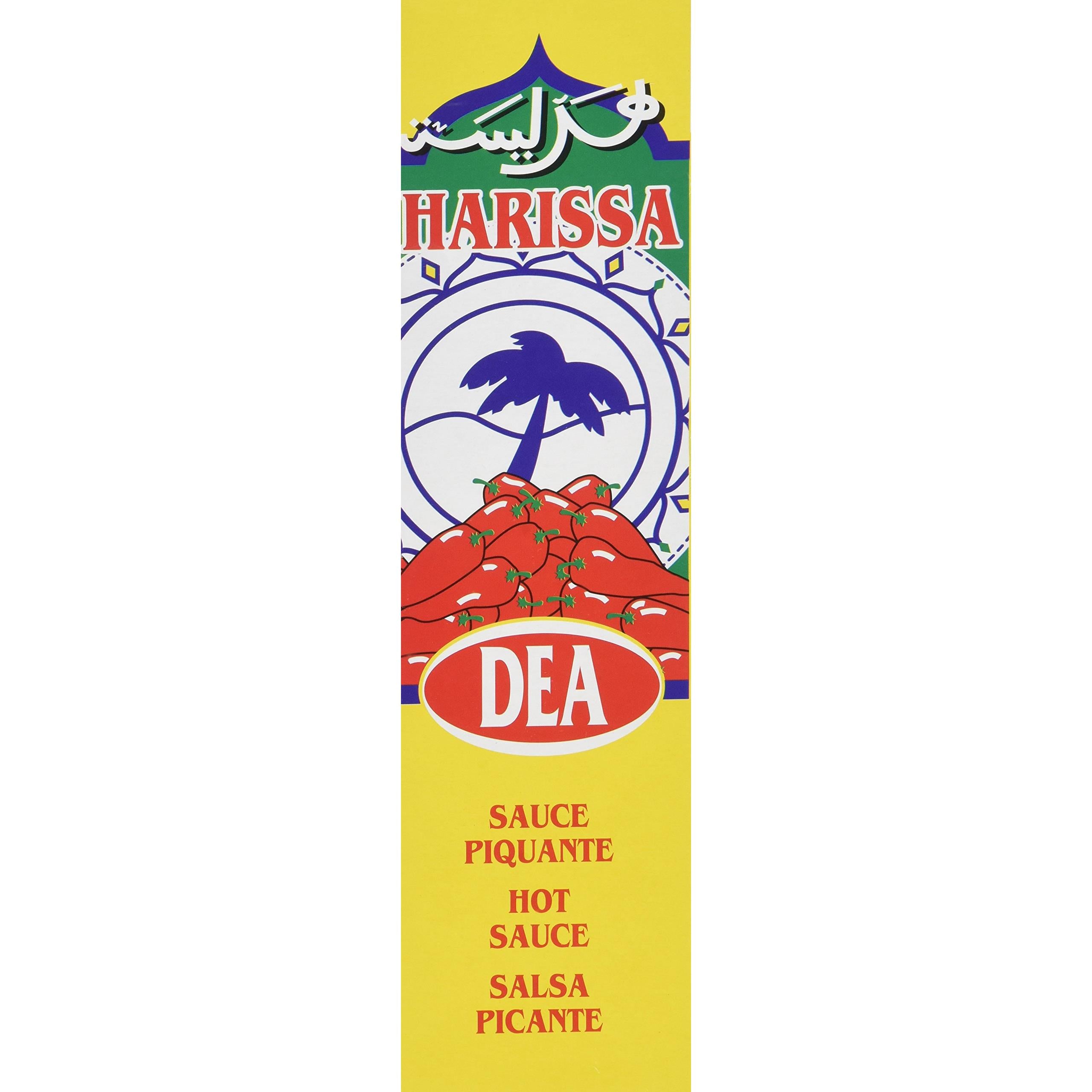 Dea Harissa Hot Sauce From France 2 Pack Combo 2X4.2 oz (Pack of 2 )