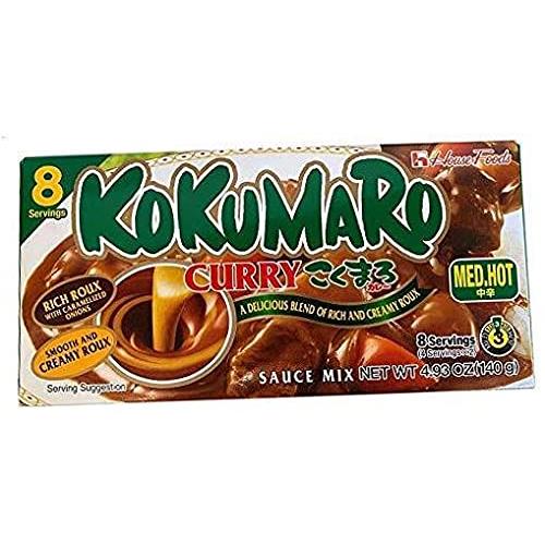 Curry Sauce KOKUMARO from Japan import (Medium Hot, 4.94oz) .10 pack