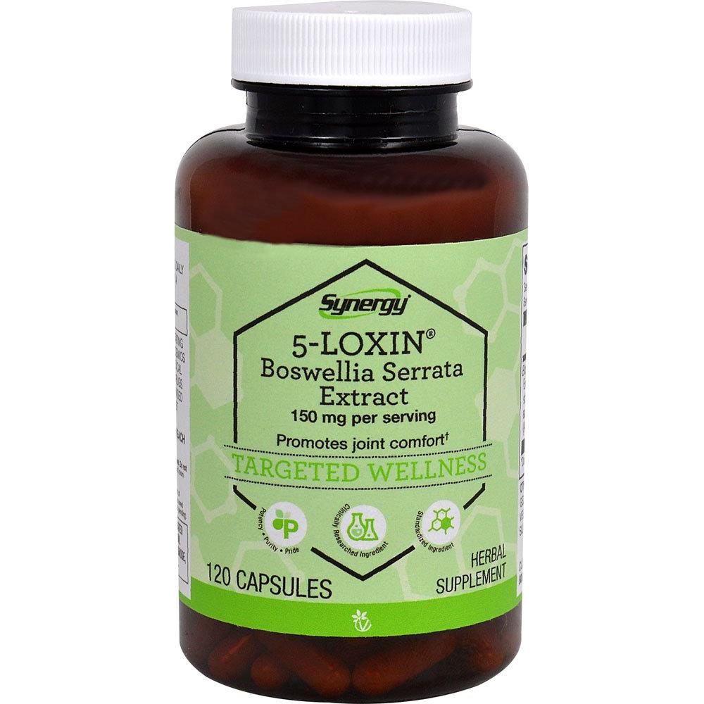 Vitacost Synergy 5-Loxin®-AKBA Boswellia Extract -- 150 mg per serving - 120 Capsules