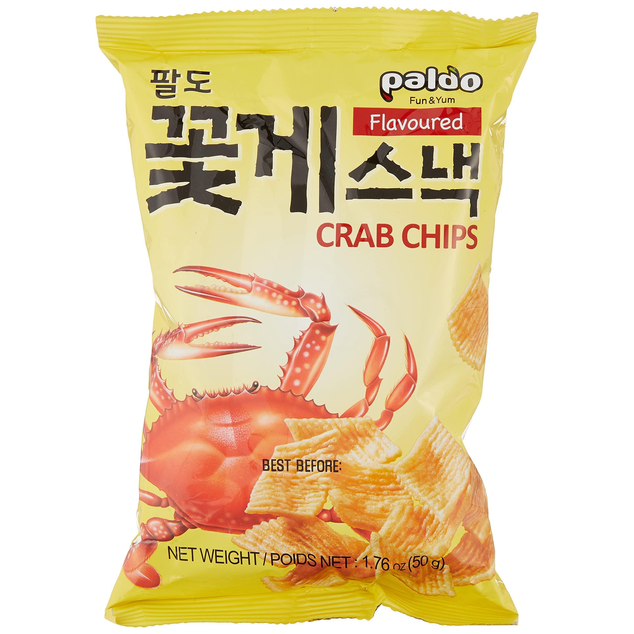 Korean Crunchy Crab Flavored Snack Chips 1.76oz