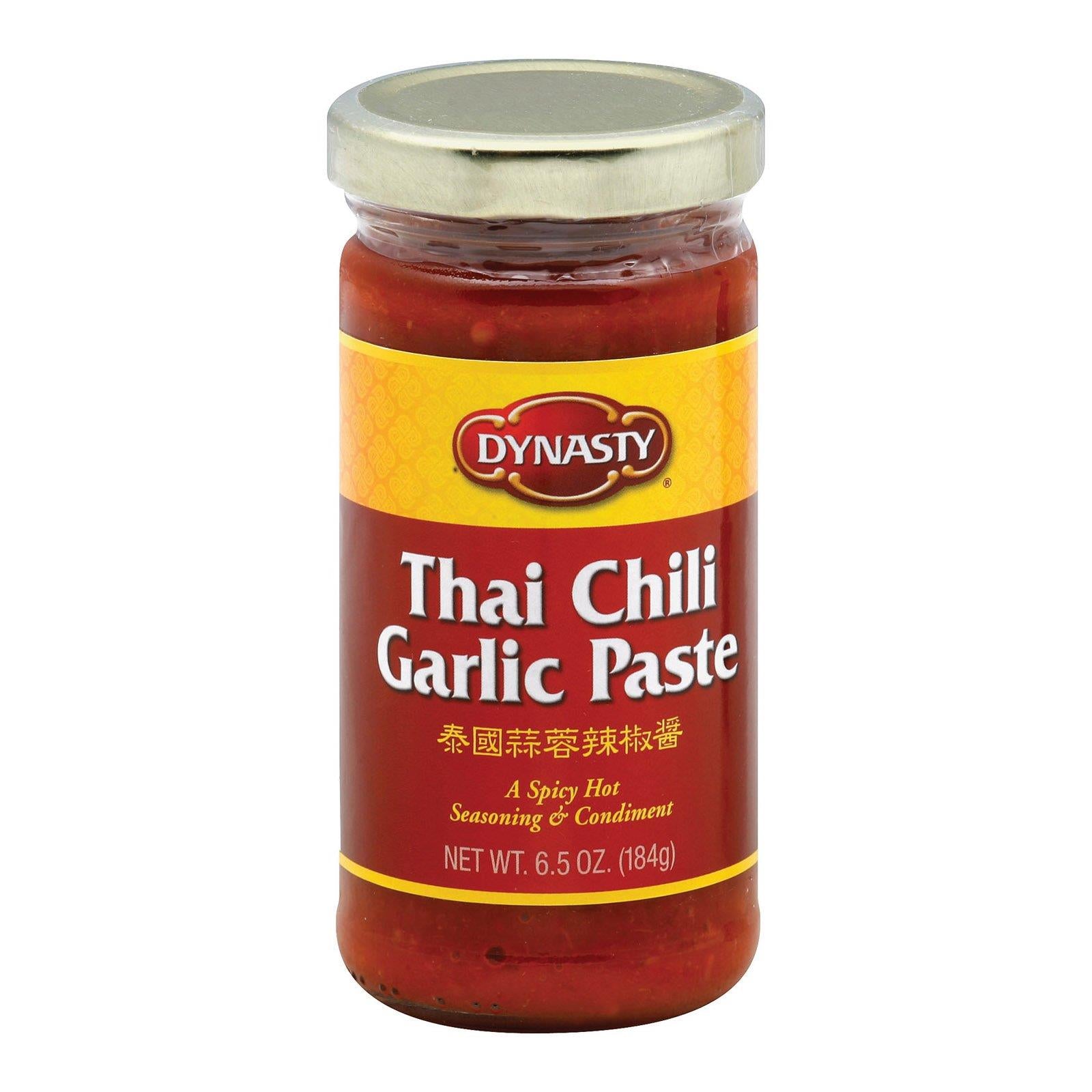 Dynasty Garlic Paste, Thai Chili, 6.5 Ounce