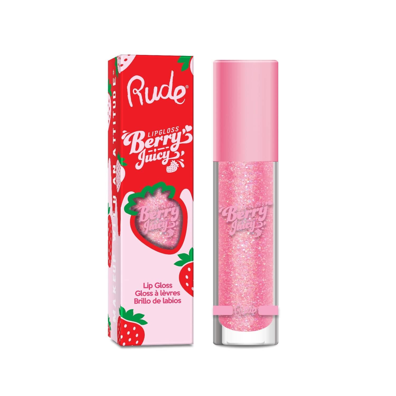 Rude - Berry Juicy Lip Gloss - Flirty