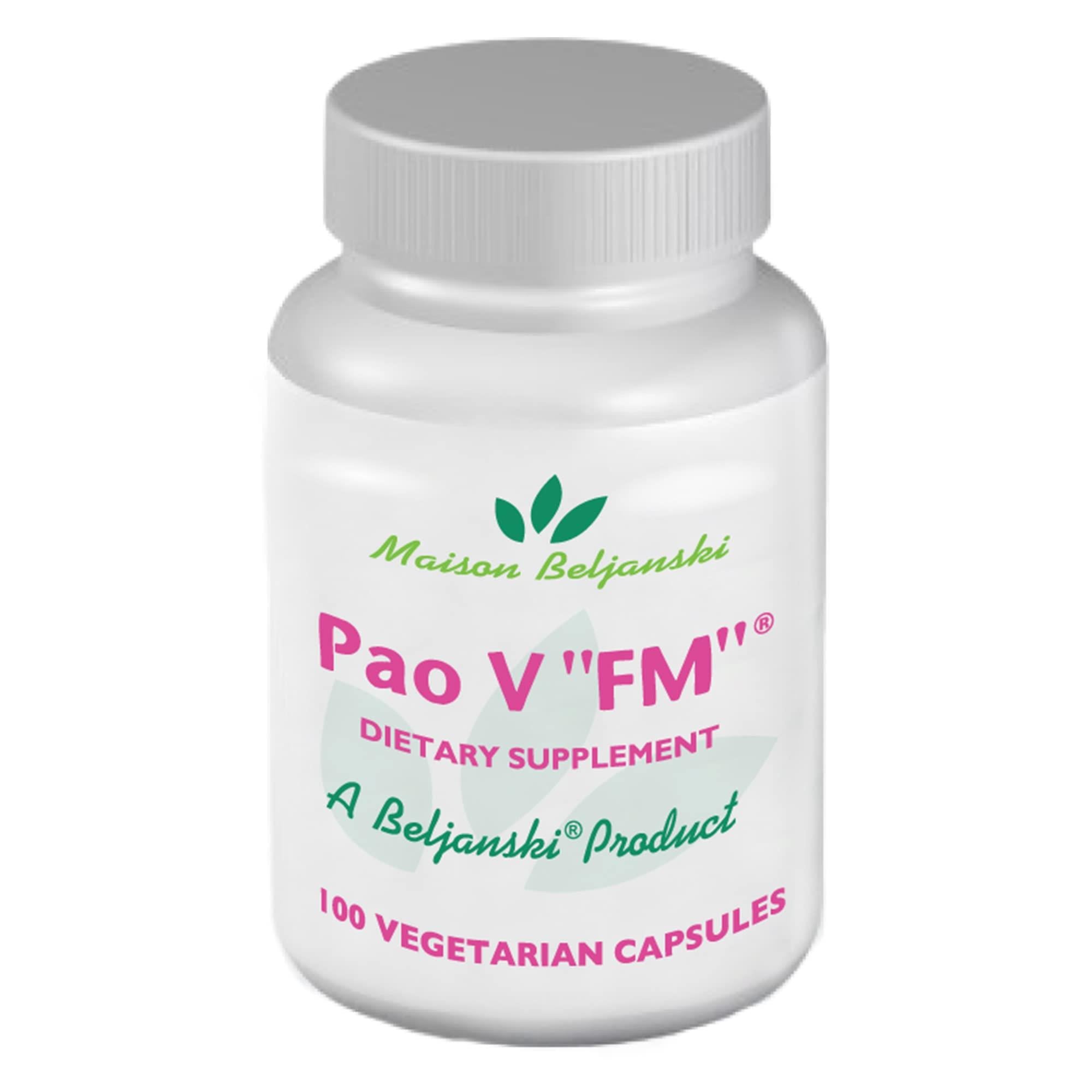 Beljanski® Products - Pao V FM® - Natural Cellular Defense - 100 Capsules