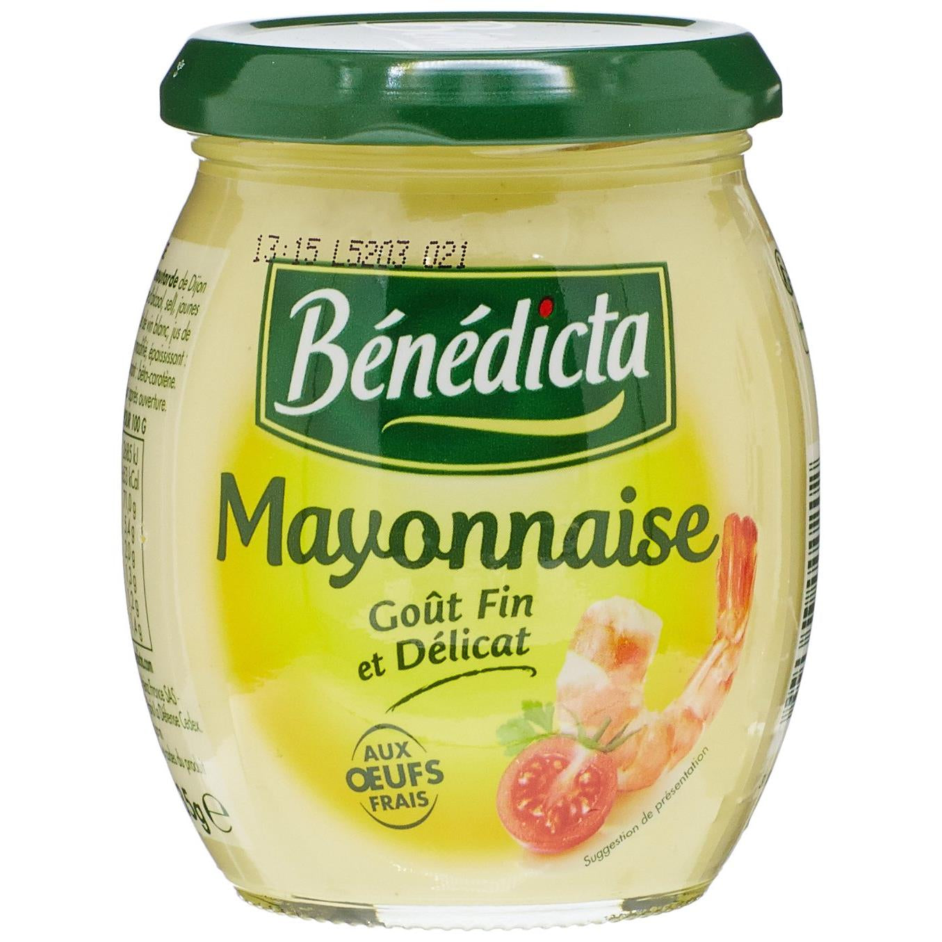 Benedicta Gourmet Mayonnaise, French Mayonnaise, 235g