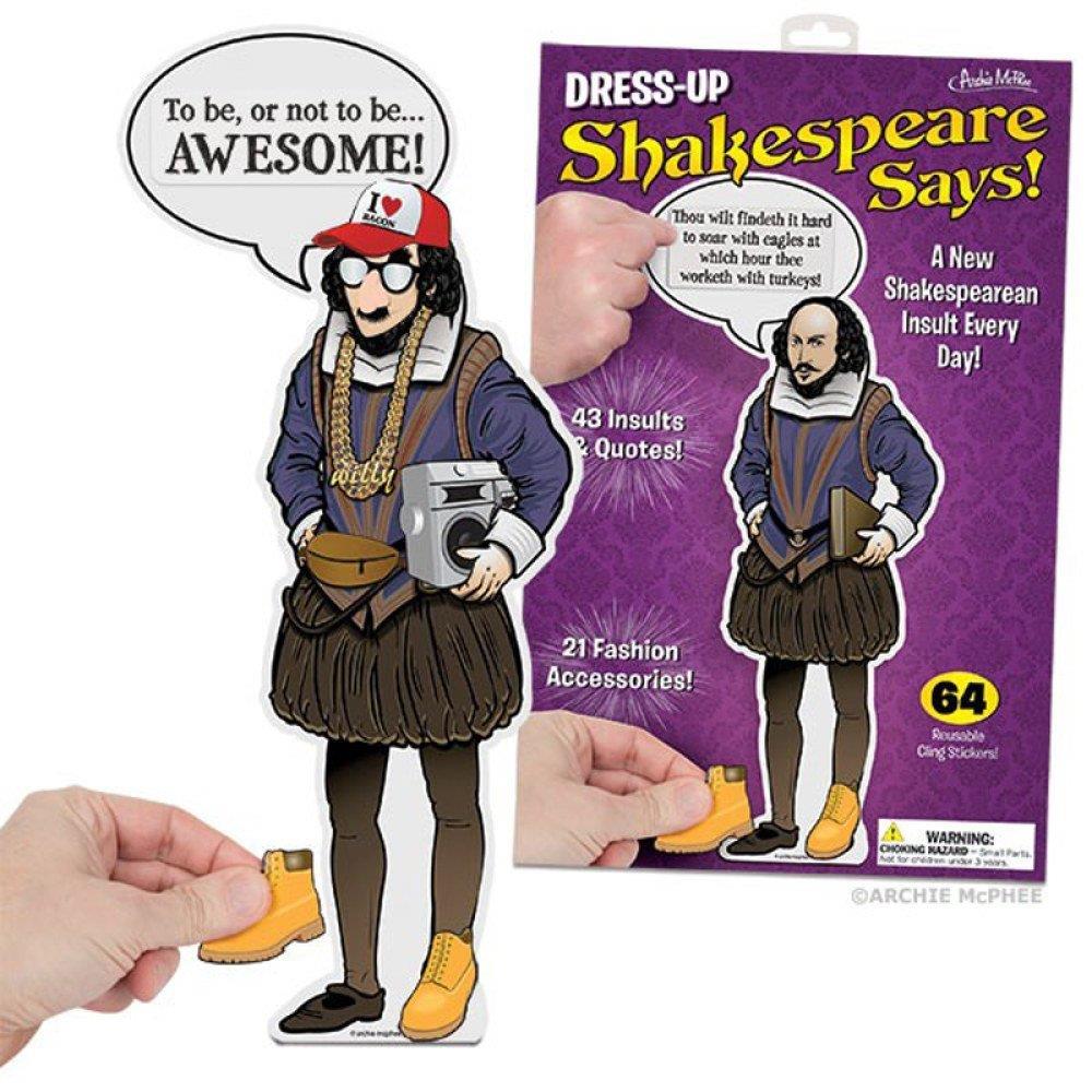 Mcphee Dress-Up Shakespeare Says by Accoutrements