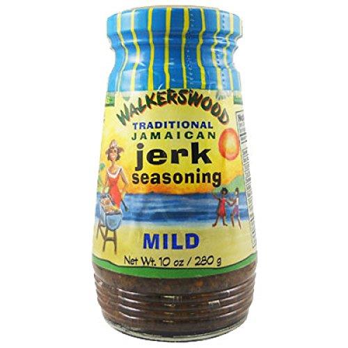 Walkerswood Jamaican Jerk Mild Seasoning, 10 Ounce (Pack of 4)
