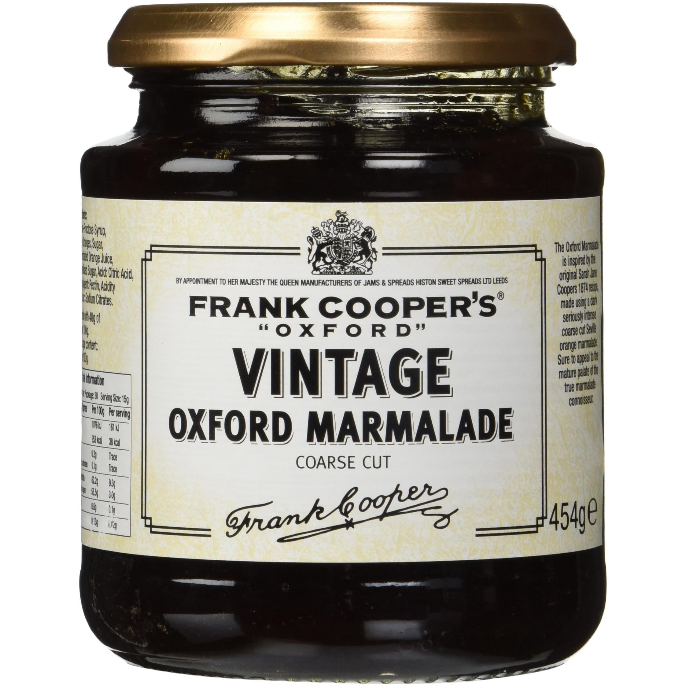 Frank Coopers Vintage Coarse Cut Oxford Marmalade 16 oz. 454g