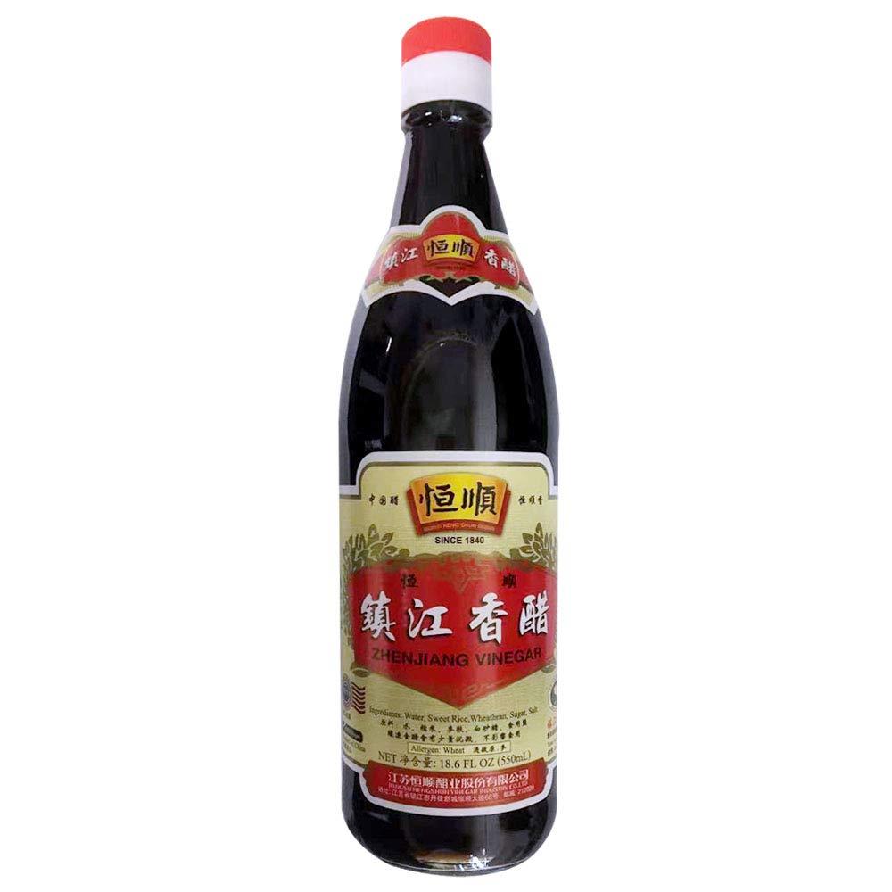 Hengshun ZhenJiang Chinkiang Black Vinegar (Regular, 1 Pack)